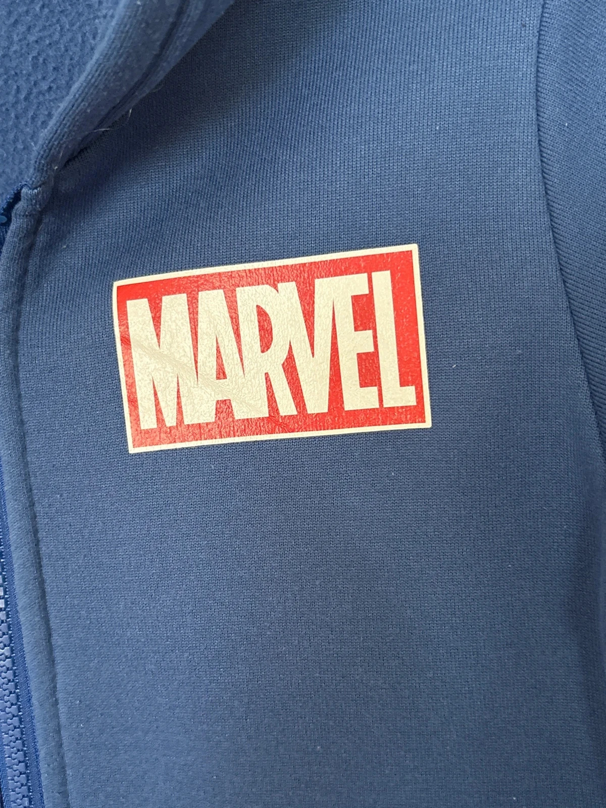 Blauwe Marvel-jas 8 jaar – photo 2